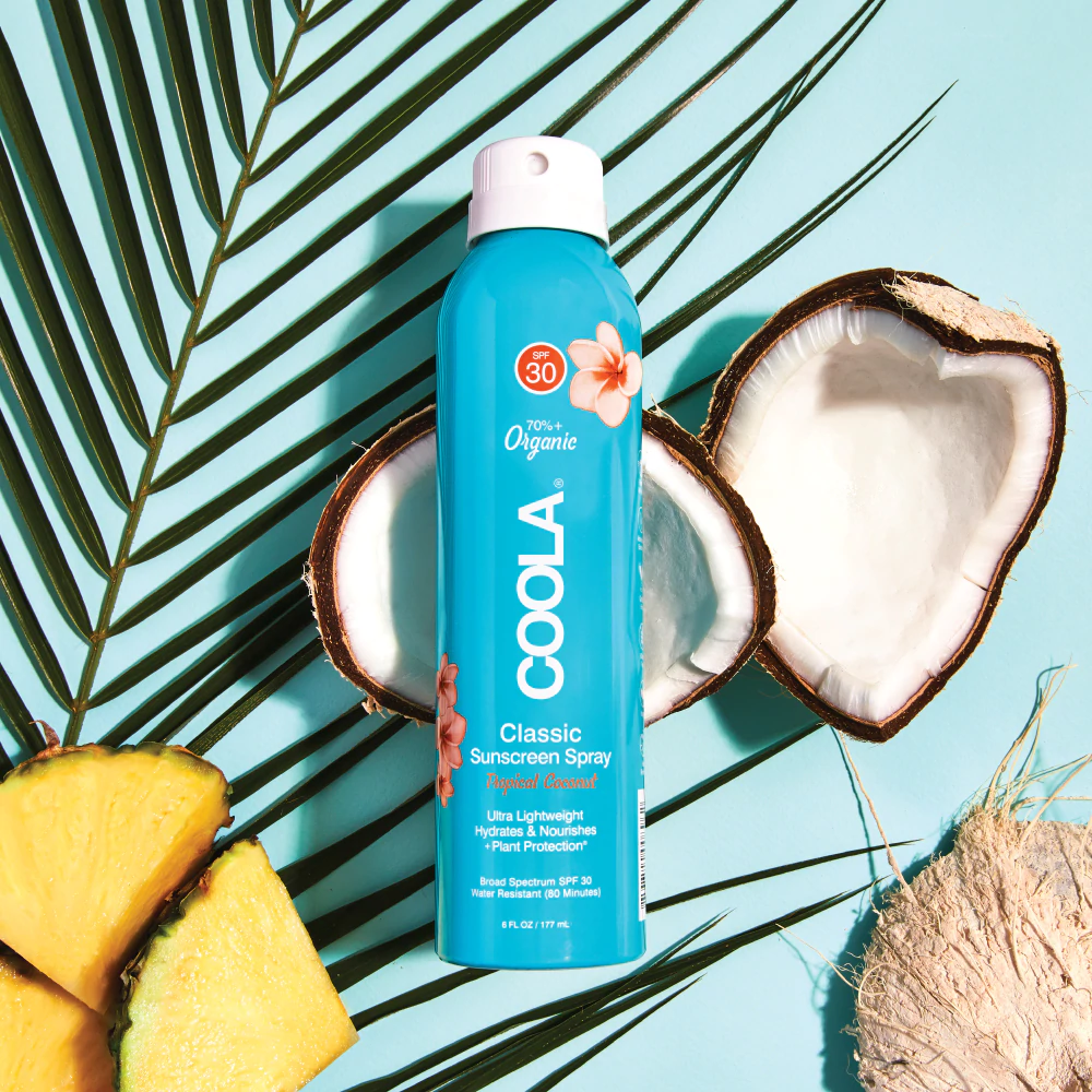 Classic Body Organic Sunscreen Spray SPF 30 - Tropical Coconut1