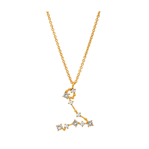 PISCES STAR SIGN – CRYSTAL (GOLD)