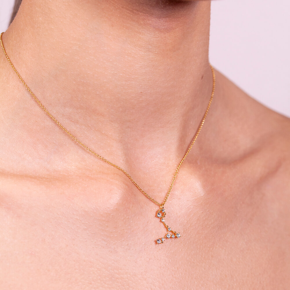 PISCES STAR SIGN – CRYSTAL (GOLD)