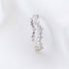 Petite Capella Ring - Crystal Silver