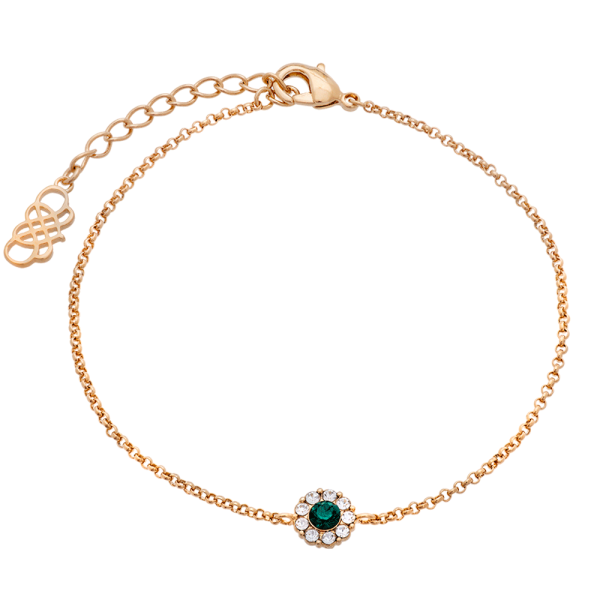 Petite Miss Sofia bracelet - Emerald
