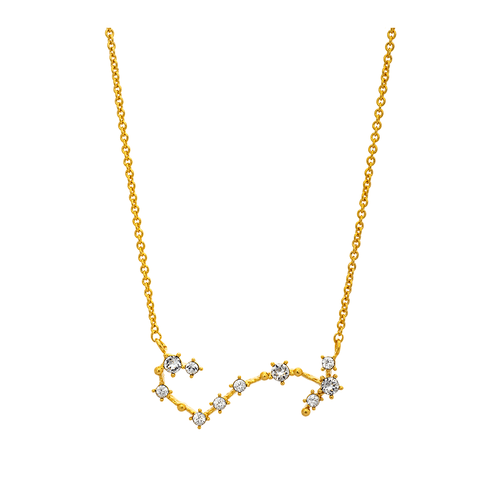 SCORPIO STAR SIGN – CRYSTAL (GOLD)