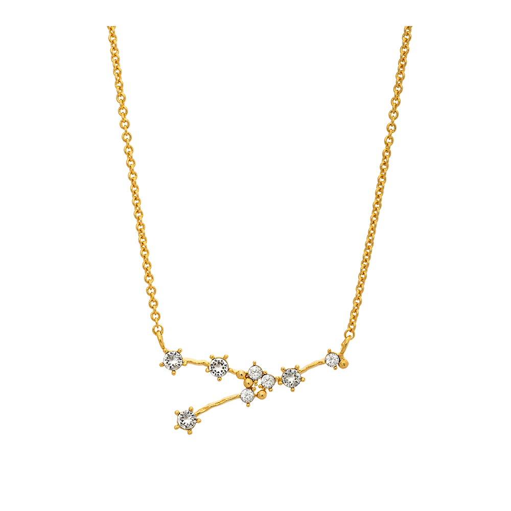 TAURUS STAR SIGN – CRYSTAL (GOLD)