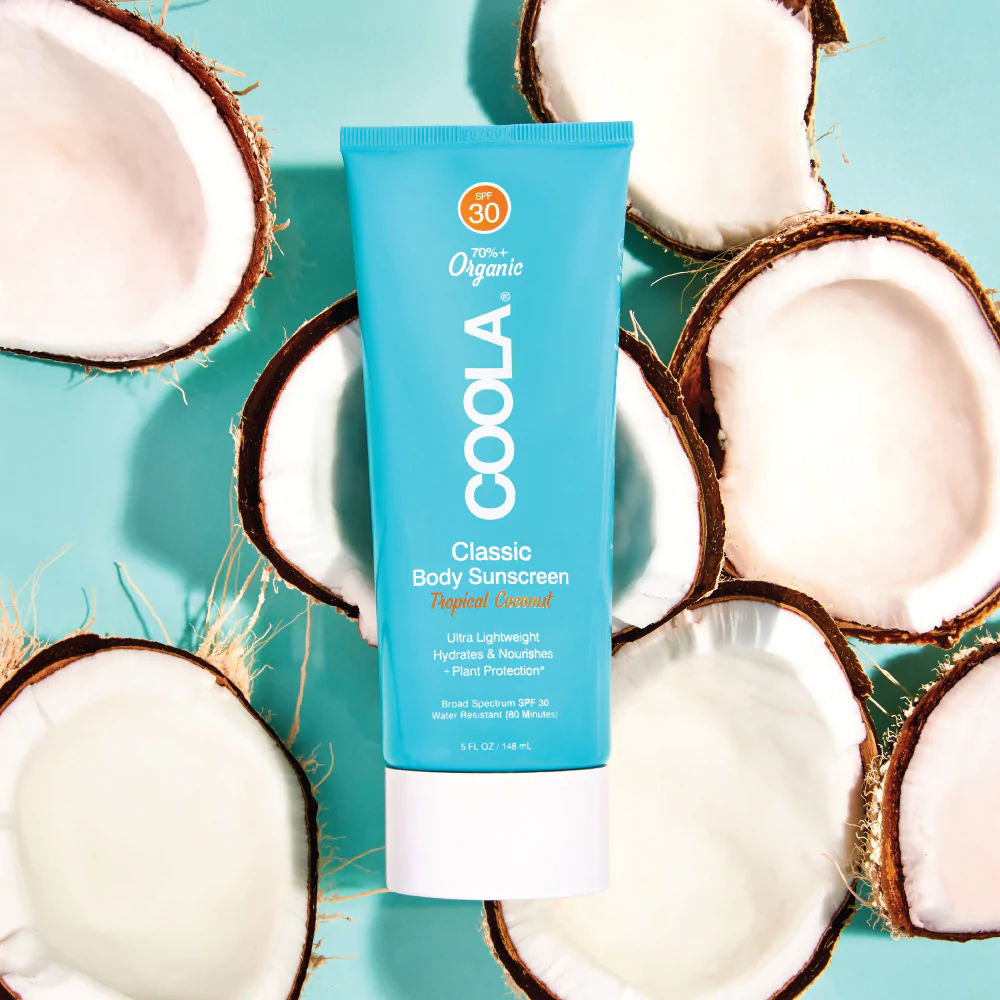 Classic Body Organic Sunscreen Lotion SPF 30 - Tropical Coconut1