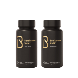 KAMPANJE  2 st-  Betakaroten Gold Black