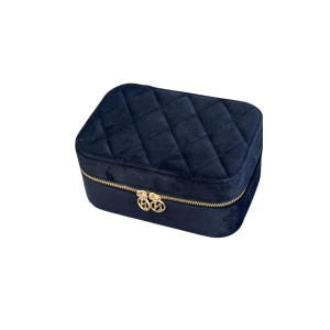 Jewelry box L velvet Black